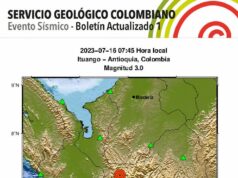 Hoy 16 de Julio, se registra un temblor en Colombia Hoy 16 de Julio, se registra un temblor en Colombia