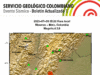 Se reporta nuevo sismo hoy en Meta, Colombia Se reporta nuevo sismo hoy en Meta, Colombia