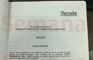 Fecode en el Ojo del Huracán: Revelaciones Sobre el Financiamiento de la Campaña de Petro a través de Colombia Humana Fecode en el Ojo del Huracán: Revelaciones Sobre el Financiamiento de la Campaña de Petro a través de Colombia Humana