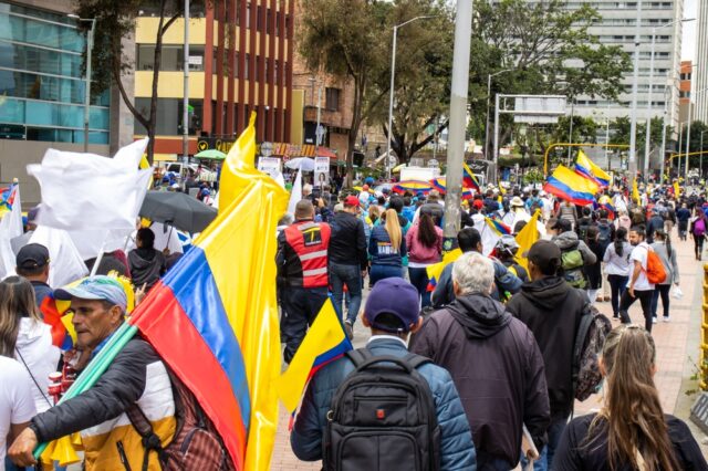 Bogota,,Colombia,-,16,August,2023.,March,Asking,For,Gustavo