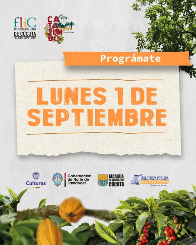 La Fiesta del Libro de Cúcuta 2025 abre sus puertas con una jornada cultural inolvidable
